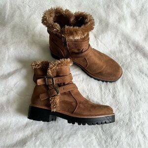 Indigo Rd. Ibbie Bootie Cognac Size 7.5